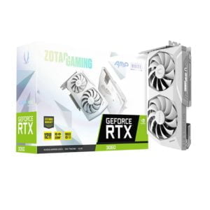 ZOTAC GeForce RTX 3060 AMP White - ATLAS GAMING - Cartes Graphiques|Cartes Graphiques 12GB ZOTAC Maroc - PC Gamer Maroc - Workstation Maroc