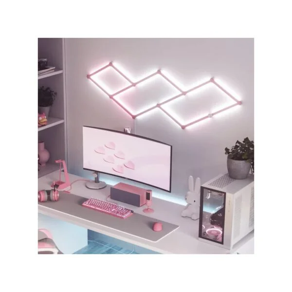 Nanoleaf Lines Skin Pink – Image 3