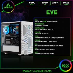 Eve - ATLAS GAMING - PC Gamer Atlas Gaming Maroc - PC Gamer Maroc - Workstation Maroc