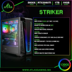 Striker - ATLAS GAMING - PC Gamer Atlas Gaming Maroc - PC Gamer Maroc - Workstation Maroc