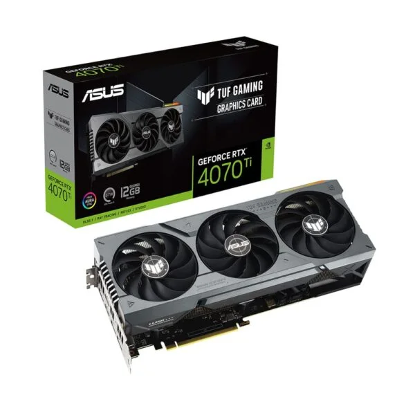Asus TUF Gaming GeForce RTX 4070 Ti 12GB - ATLAS GAMING - Cartes Graphiques|Cartes Graphiques 12GB|RTX4000 Asus TUF Maroc - PC Gamer Maroc - Workstation Maroc