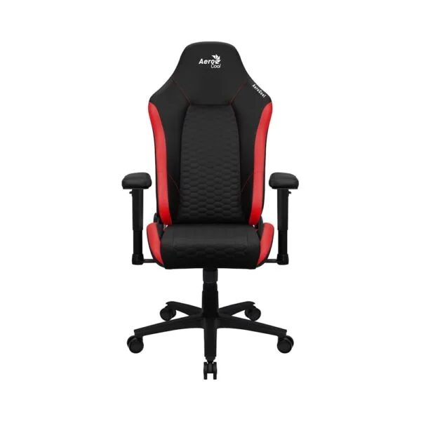 Aerocool Crown Aerosuede Black and Red - ATLAS GAMING - Chaise Gamer Aerocool Maroc - PC Gamer Maroc - Workstation Maroc