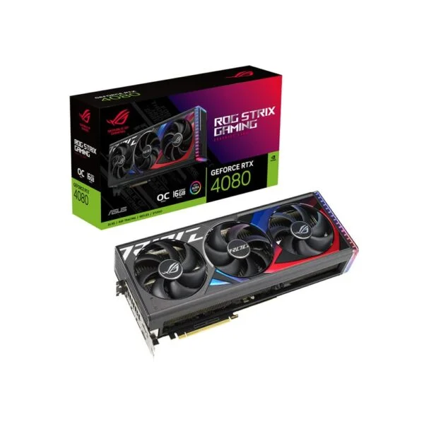 Asus ROG Strix GeForce RTX 4080 OC Edition 16GB - ATLAS GAMING - Cartes Graphiques|Cartes Graphiques 16GB|RTX4000 Asus ROG Maroc - PC Gamer Maroc - Workstation Maroc