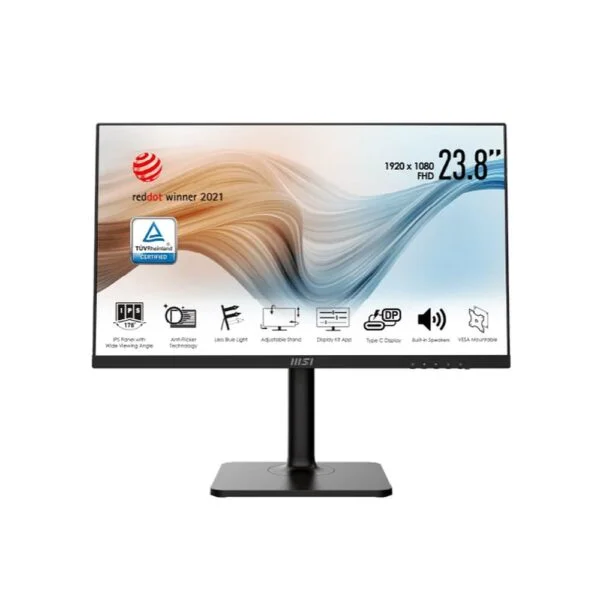 MSI Modern MD241P - ATLAS GAMING - Ecrans MSI Maroc - PC Gamer Maroc - Workstation Maroc