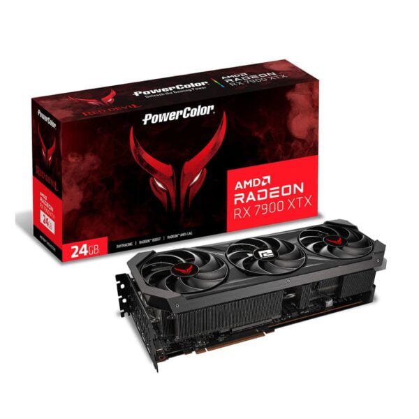 PowerColor AMD Radeon RX 7900 XTX 24GB Red Devil - ATLAS GAMING - AMD Radeon|Cartes Graphiques|Cartes Graphiques 24GB PowerColor Maroc - PC Gamer Maroc - Workstation Maroc