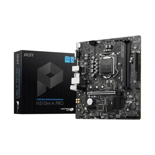MSI H510M A-PRO - ATLAS GAMING - Carte Mère MSI Maroc - PC Gamer Maroc - Workstation Maroc