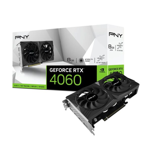 Atlas Gaming PNY GeForce RTX 4060 8GB VERTO Dual Fan A