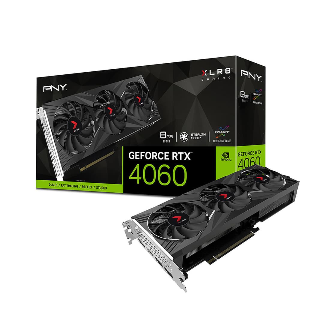 PNY GeForce RTX 4060 8GB XLR8 Gaming Verto - ATLAS GAMING - Cartes  Graphiques, Cartes Graphiques 12GB
