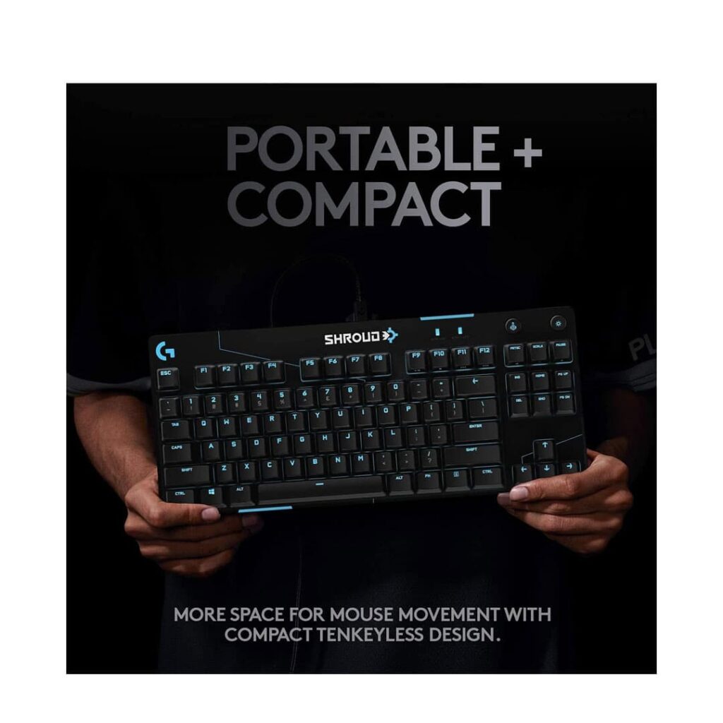 Logitech G PRO Mechanical Gaming Keyboard Shroud Edition ATLAS