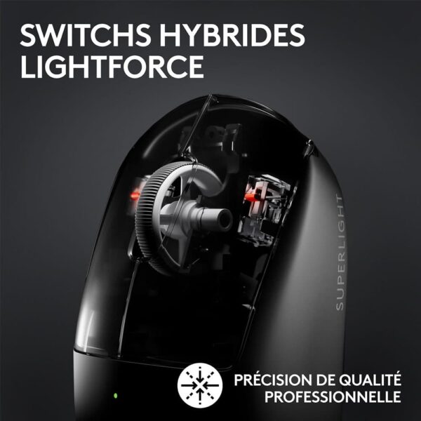 Atlas Gaming Logitech G Pro X Superlight 2 Lightspeed Noir D