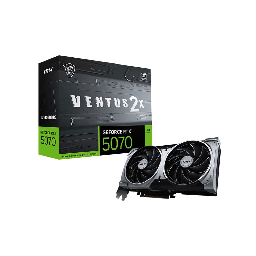 MSI GeForce RTX 5070 12G VENTUS 2X OC