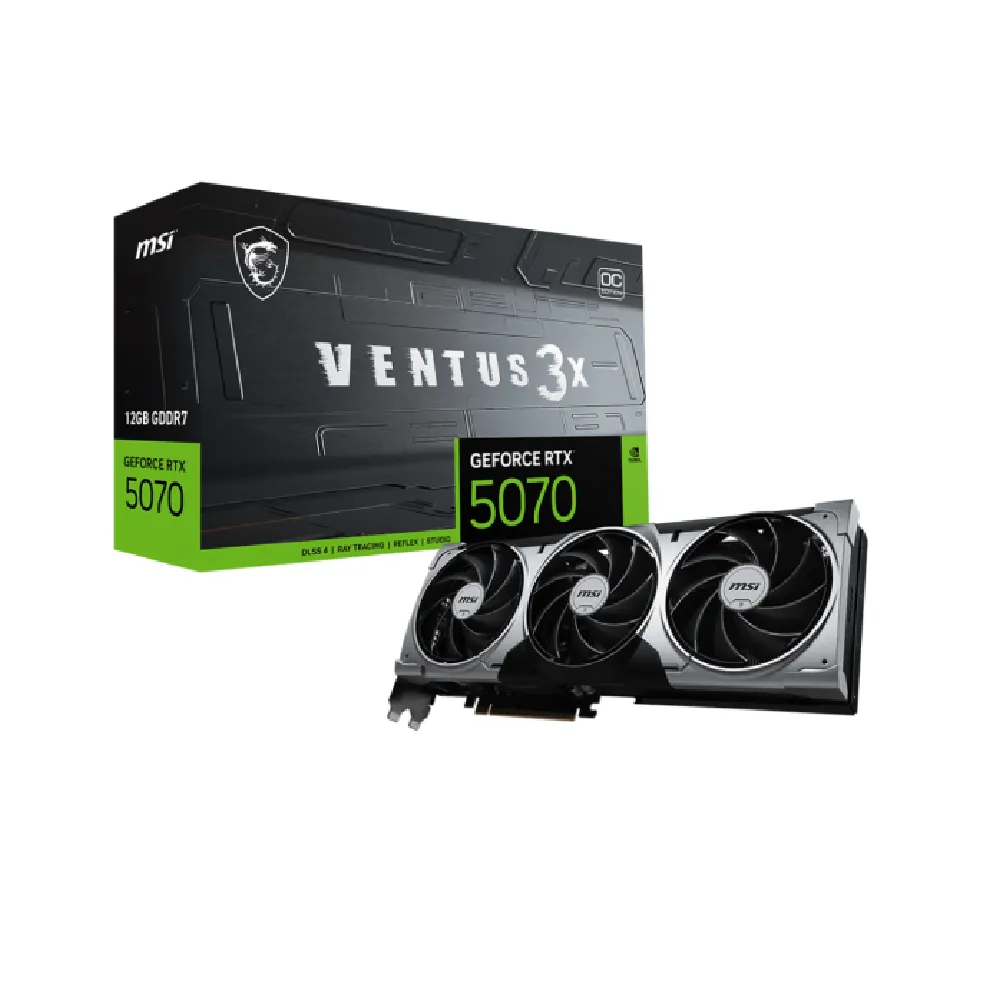 MSI GeForce RTX 5070 12G VENTUS 3X OC